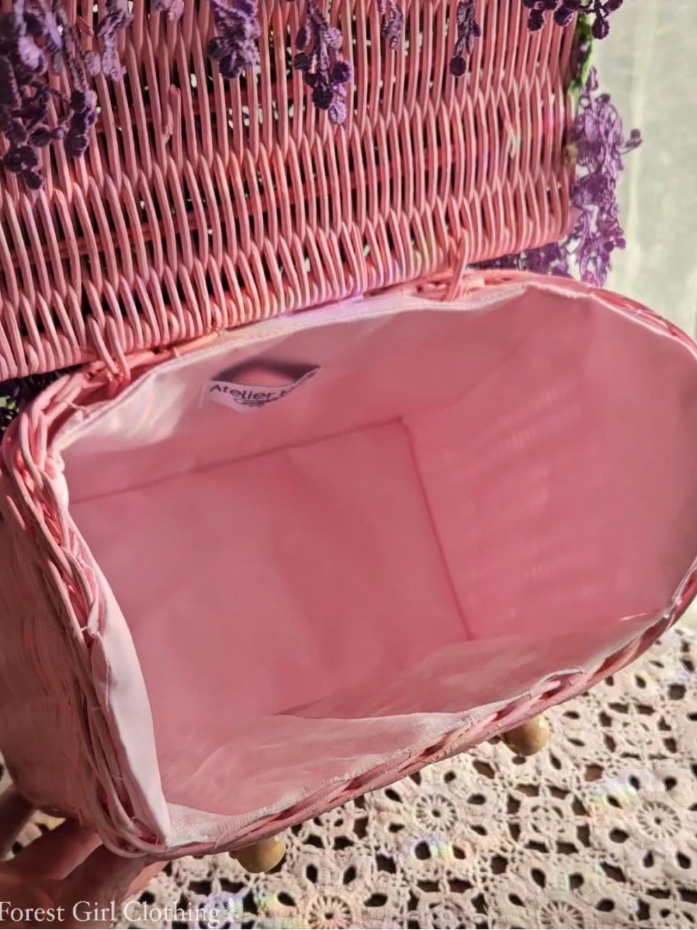 Wisteria Cottage Purse by Forest Girl Clothing - Picture 7 of 7